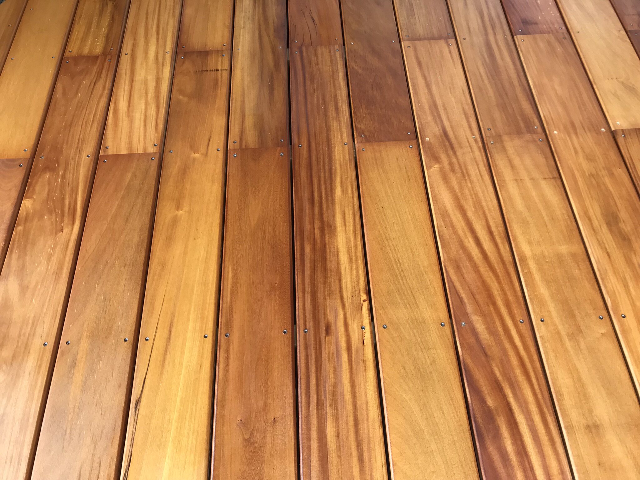 Deck Oil on garapa